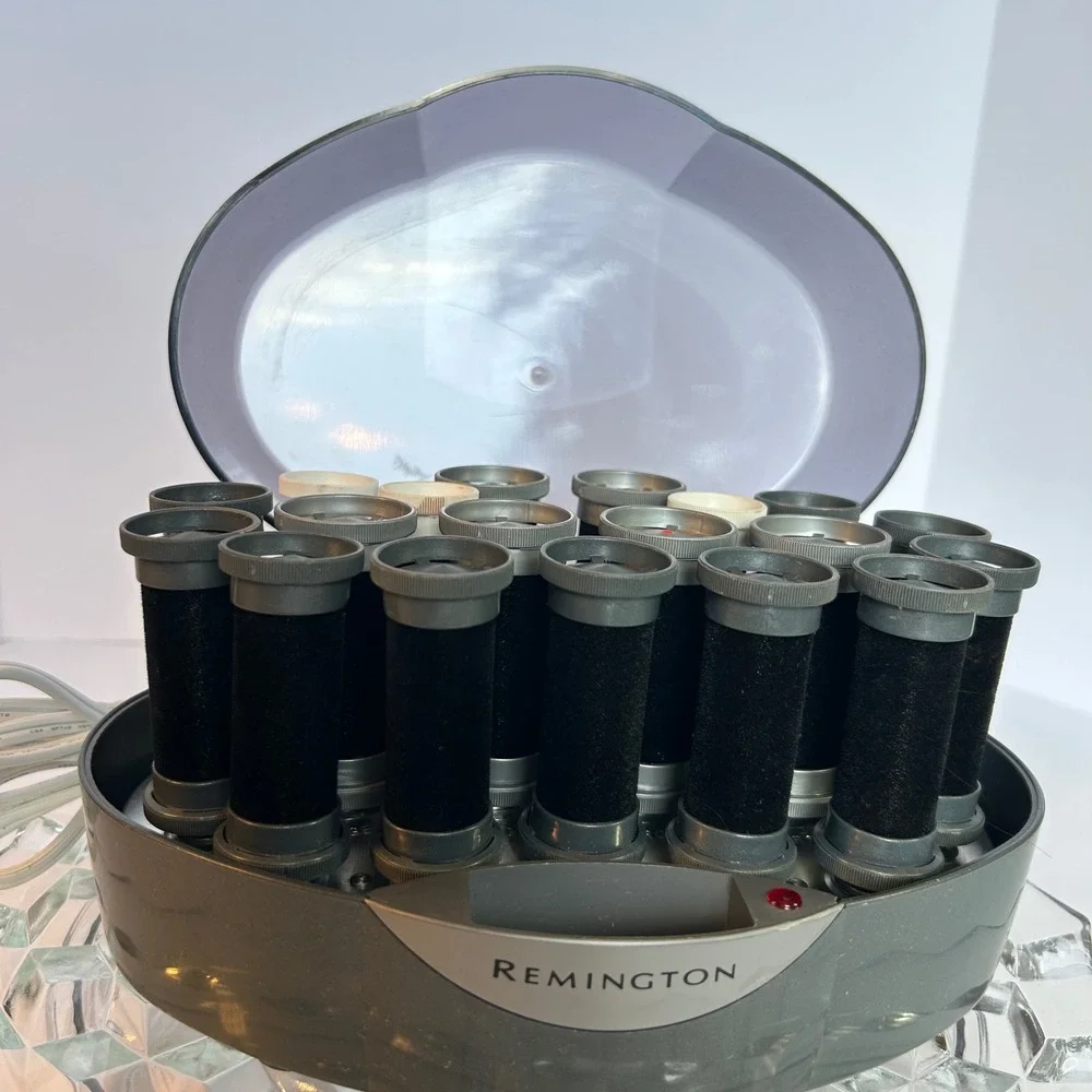 Remington KF-201 Electric Hair Setter Rollers‎ Hot Curler 19 Rollers NO CLIPS