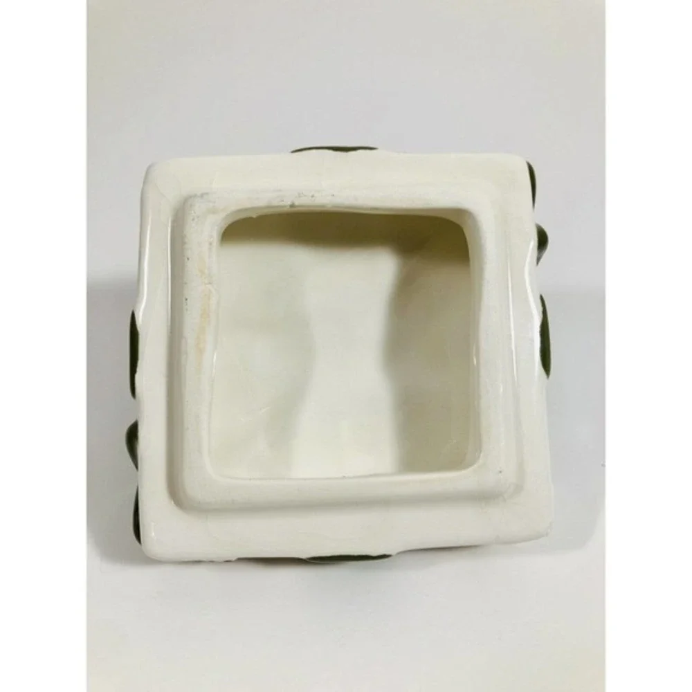 🎄Yankee Candle Gift Box Shaped Tealight Ceramic Candle Holder Christmas …