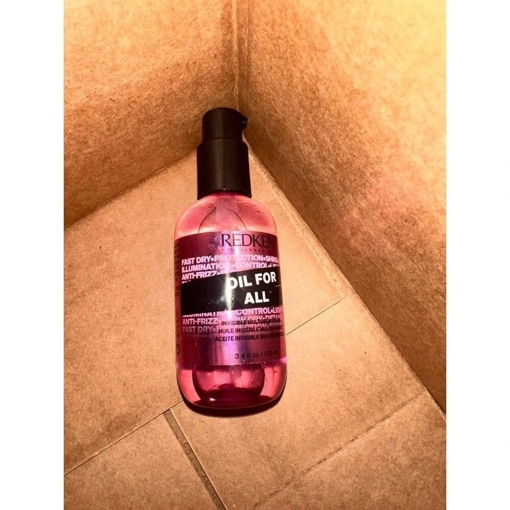 Redken Oil For All Multi-Benefit Hair Oil Heat‎ Protectant Anti-Frizz 3.4oz care
