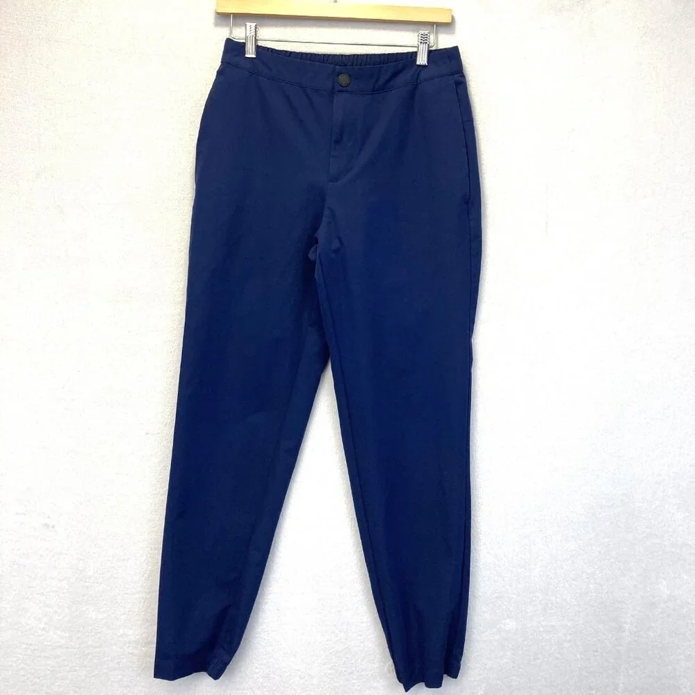 Banana Republic Lightweight Jogger Pants Mens 30x29 Performance Golf Preppy Blue
