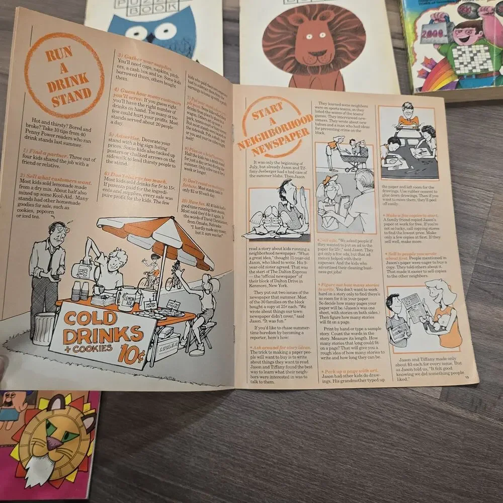 60s 70s 80s Vtg‎ Childrens Coloring Activity Coloring Books Kitschy Ephemera Lot