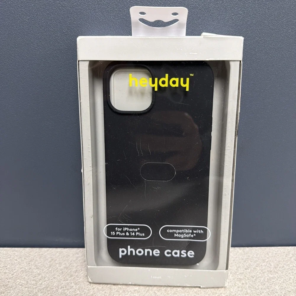 Heyday Phone Case w/‎ MagSafe - iPhone 15 Plus 14 Plus (Black)