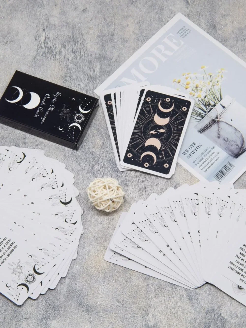 Knana Spirit Messages Oracle Cards, Life Oracle Cards Deck, Oracle Cards for Beg