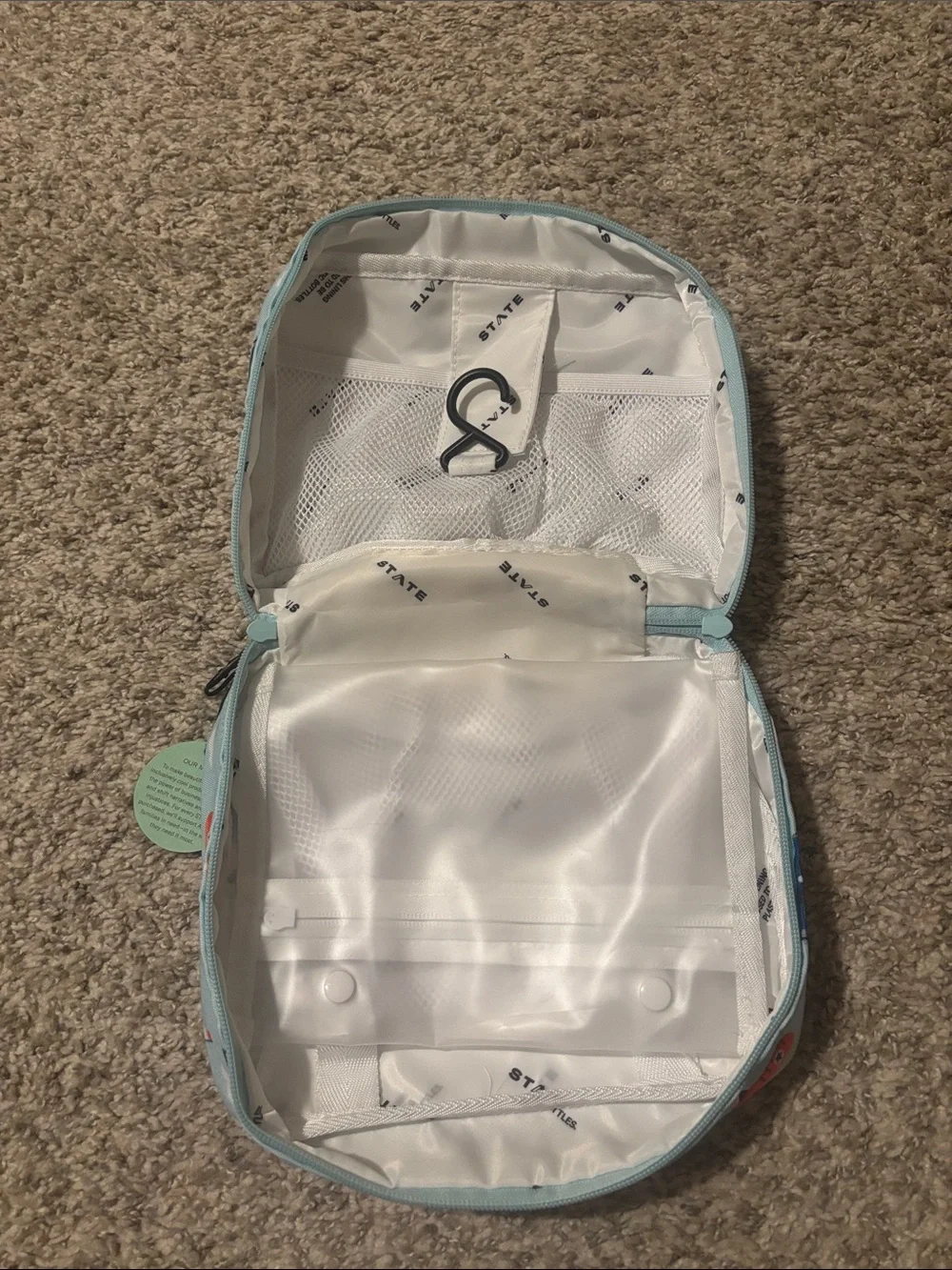 STATE zipped closure