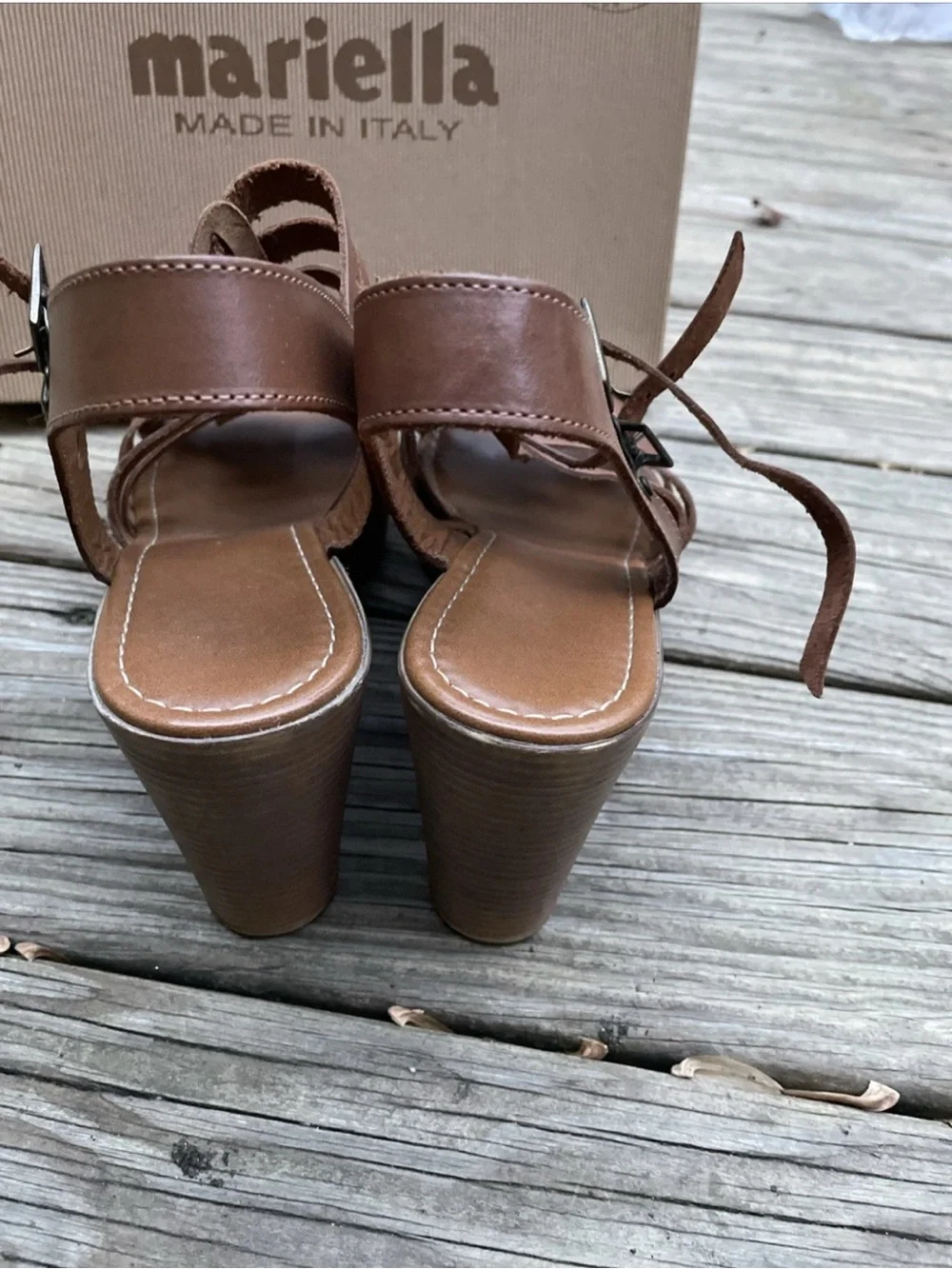 MARELLA outfits buckle heel