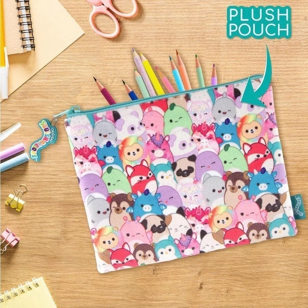 Squishmallows plush pouch