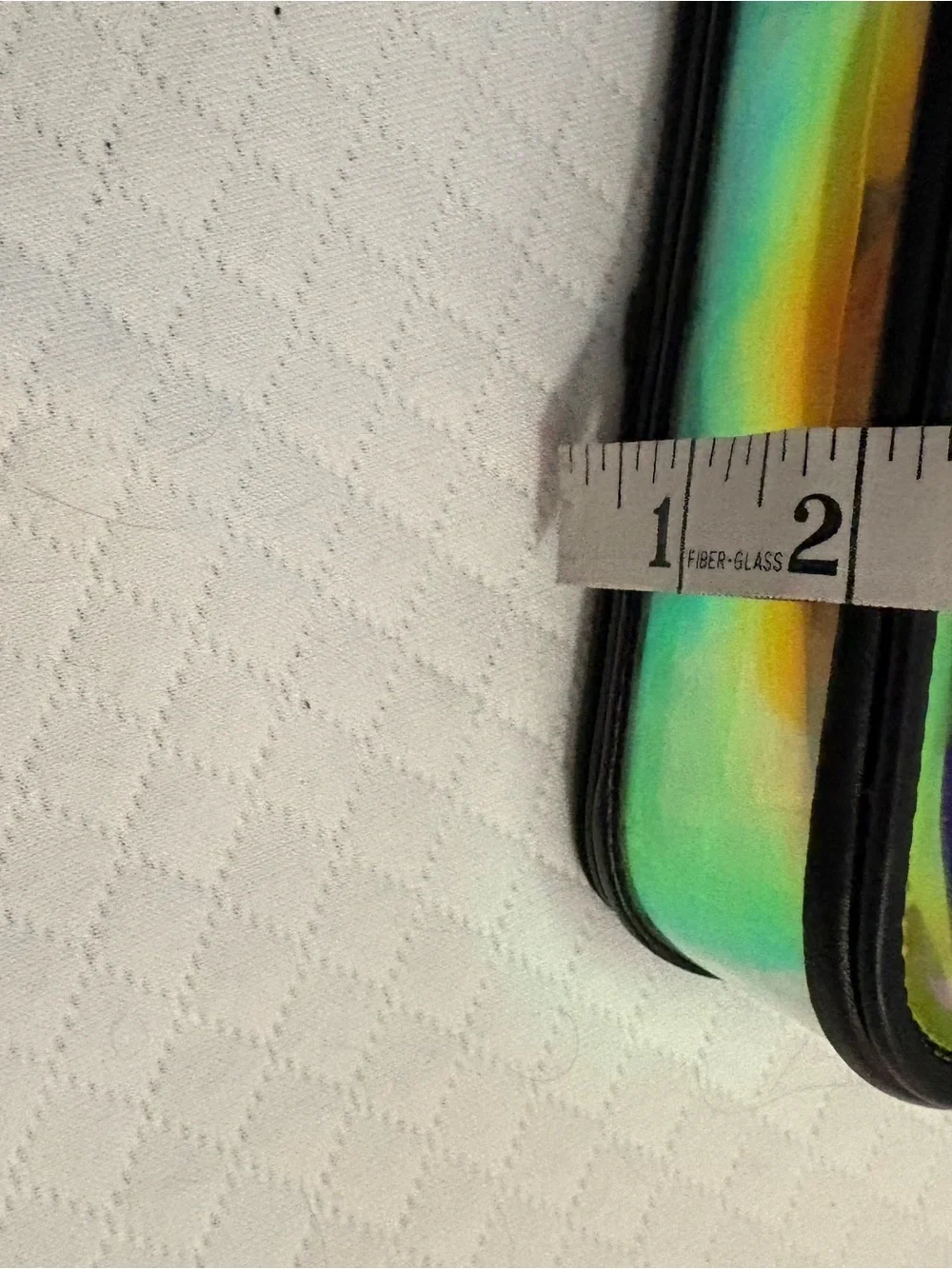 RARE Kate Spade Nicola Iridescent Holographic Heart Crossbody Flap Bag COLLECTOR