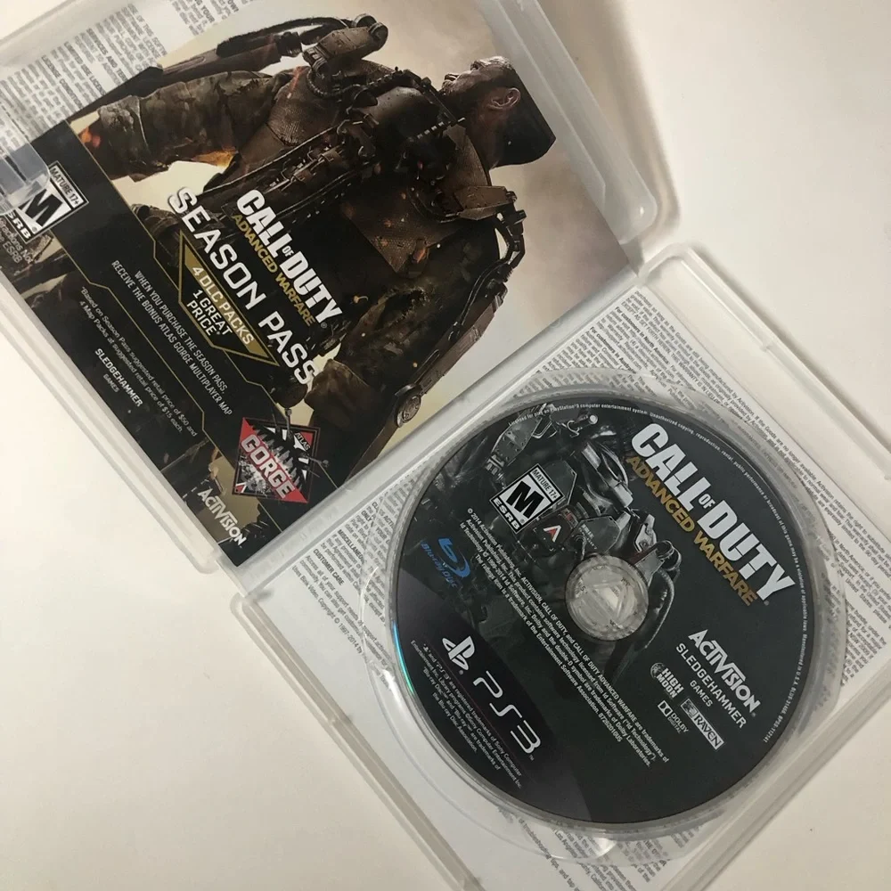 Call of Duty: Advanced Warfare Video‎ Game (Sony PlayStation 3, 2014) PS3