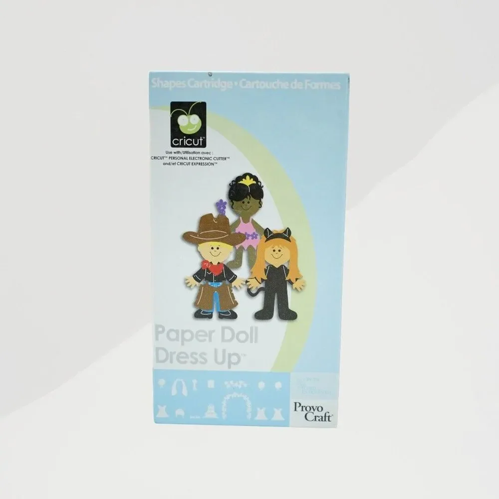 Cricut Personal Electronic Cutter‎ & Expression  PAPER DOLL DRESS UP Provo Craft