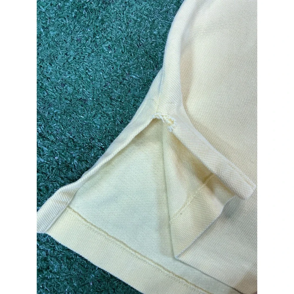 Polo Ralph Lauren Shirt Mens Size XL Yellow Short Sleeve Casual Preppy‎