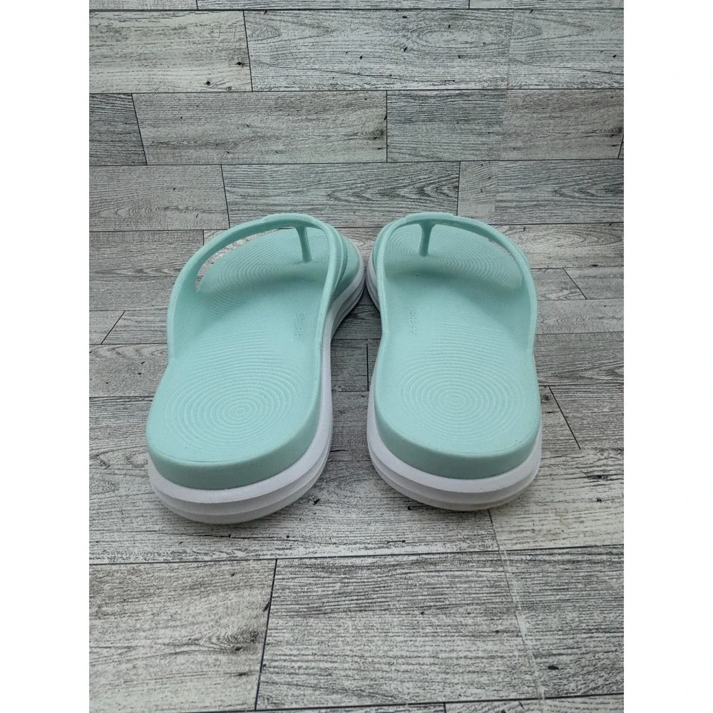 Sperry Flip Flop Sandals Mint Green Mens 10 Womens 12 Water Friendly Beach Thong