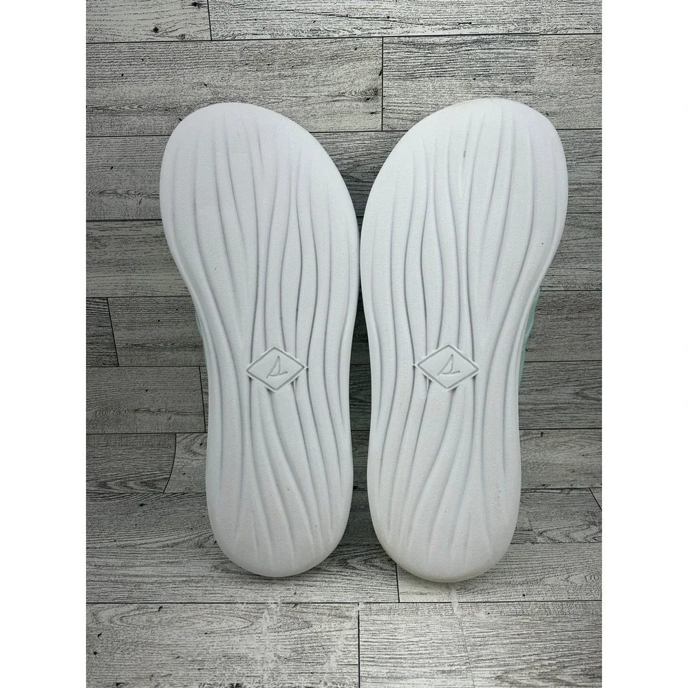 Sperry Flip Flop Sandals Mint Green Mens 10 Womens 12 Water Friendly Beach Thong