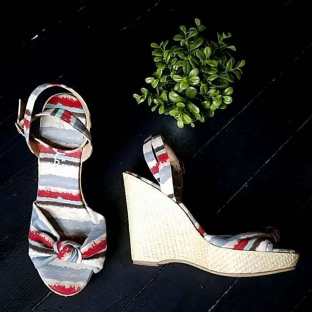 Anthropologie Espadrilles Wedges