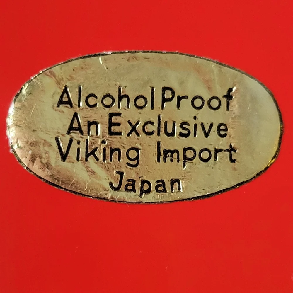 Gold Lacquer Coasters (6) ~ Viking Import Japan ~ 1960s? ~ Versatile ~ Vintage