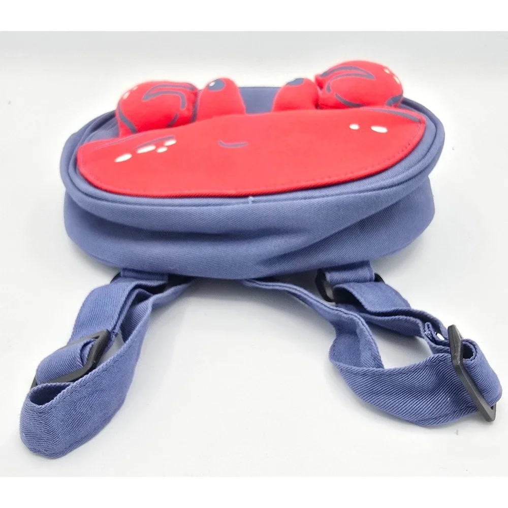 Tommy‎ Bahama Kids Crab Mini Backpack Blue Red Canvas CP08678 NWT
