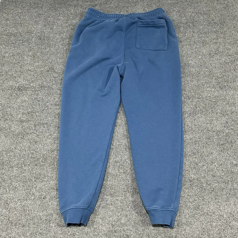 Nike Air Jordan Men’s Brooklyn Fleece Sweatpants Blue Medium M Joggers Cuffed
