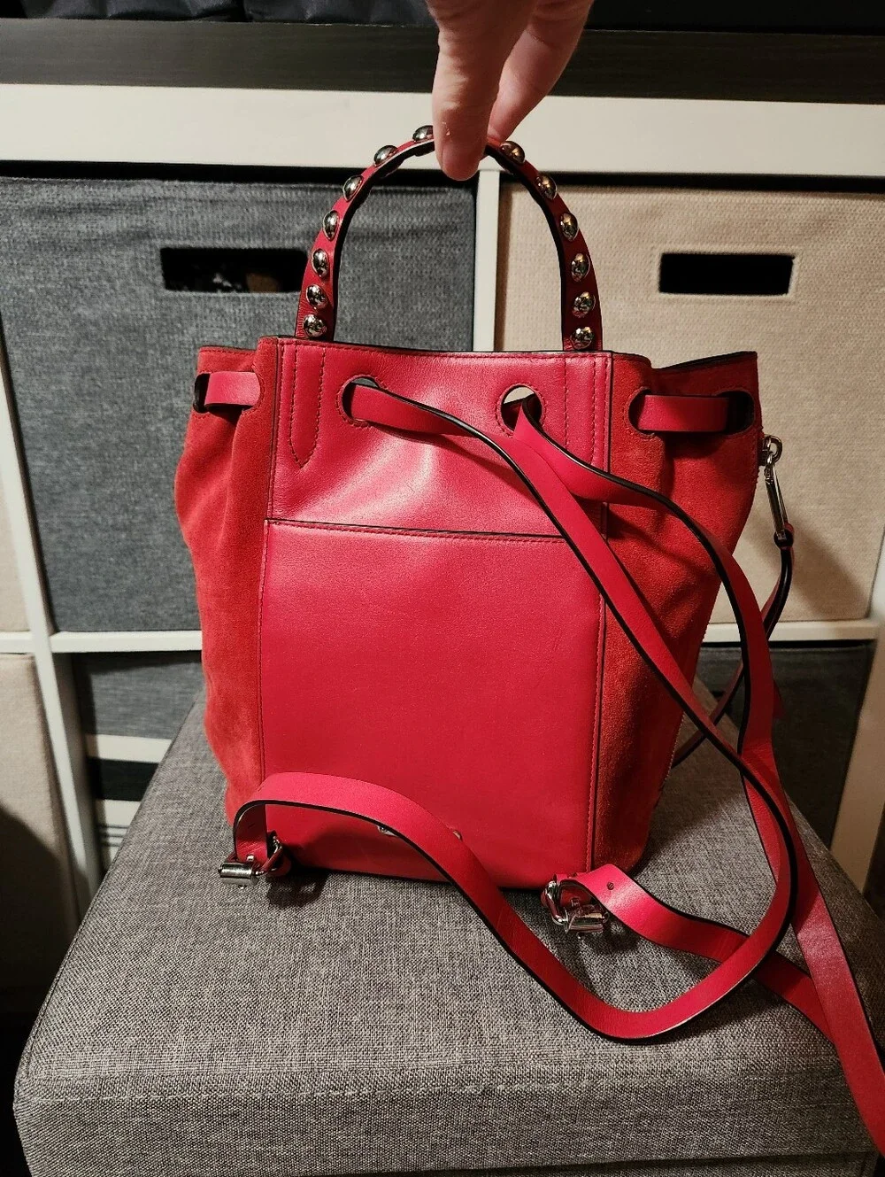 Rebecca Minkoff curve studded accents
