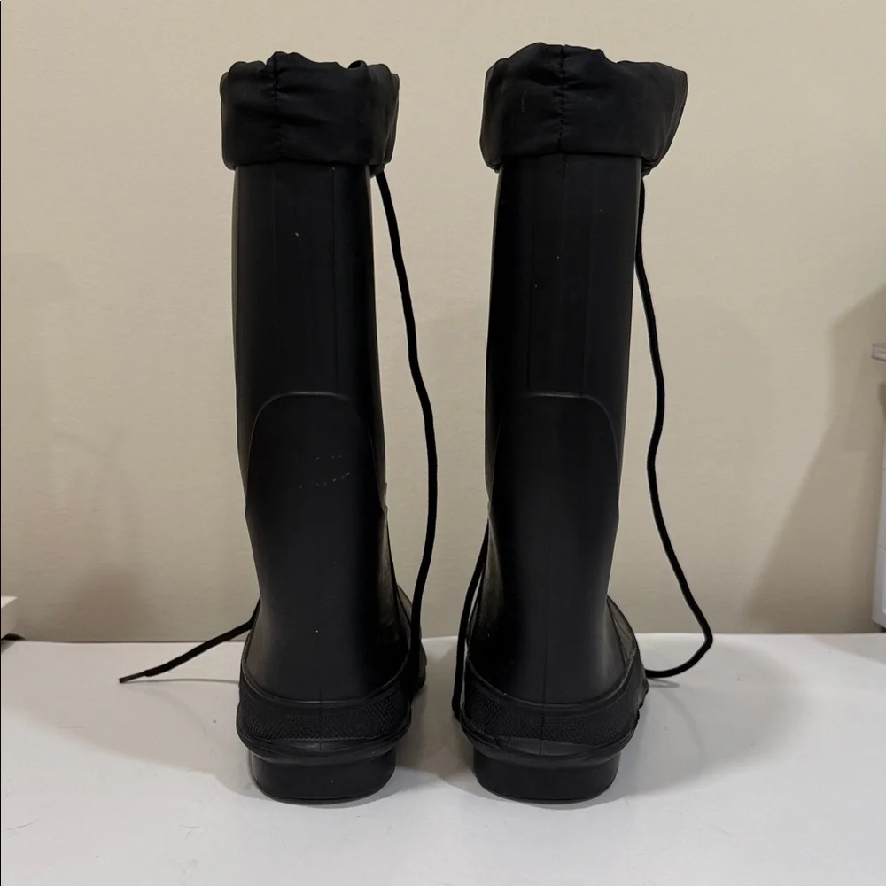 LaCrosse Black Waterproof Tall Insulated Rain Snow or Fishing Boots (sz 5)