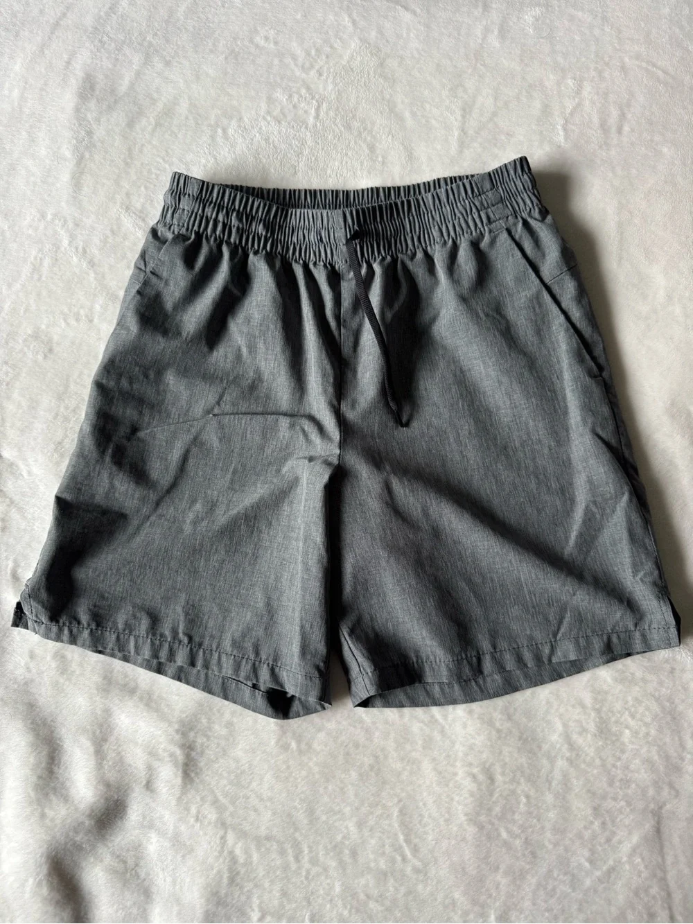 Old Navy Gray Elastic Waist Kids Shorts