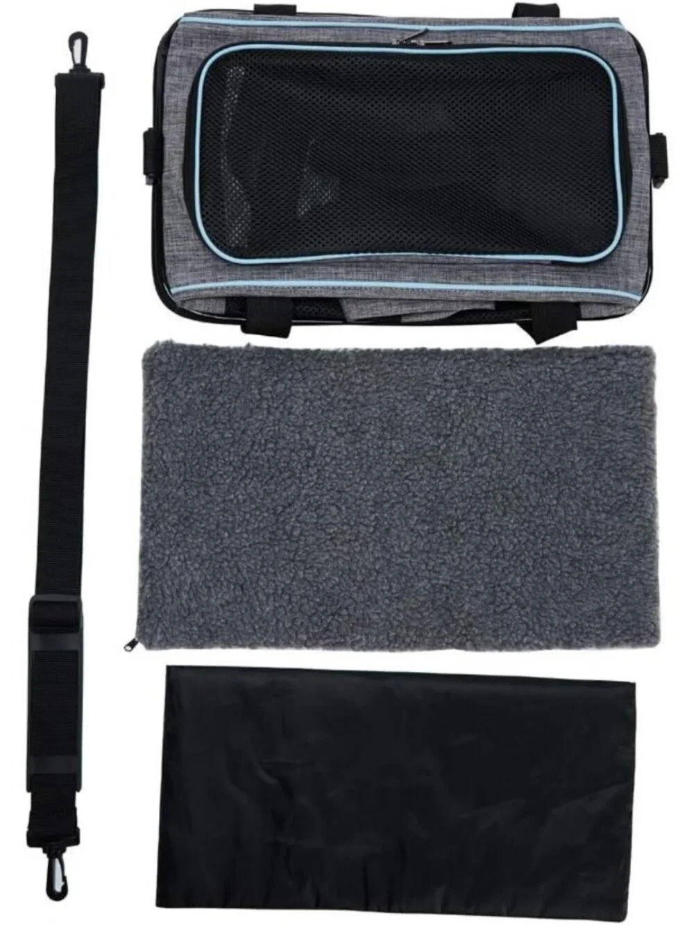 Soft-Sided Pet Carrier for Cats & Dogs up to 16 lbs - Travel Bag for Pets