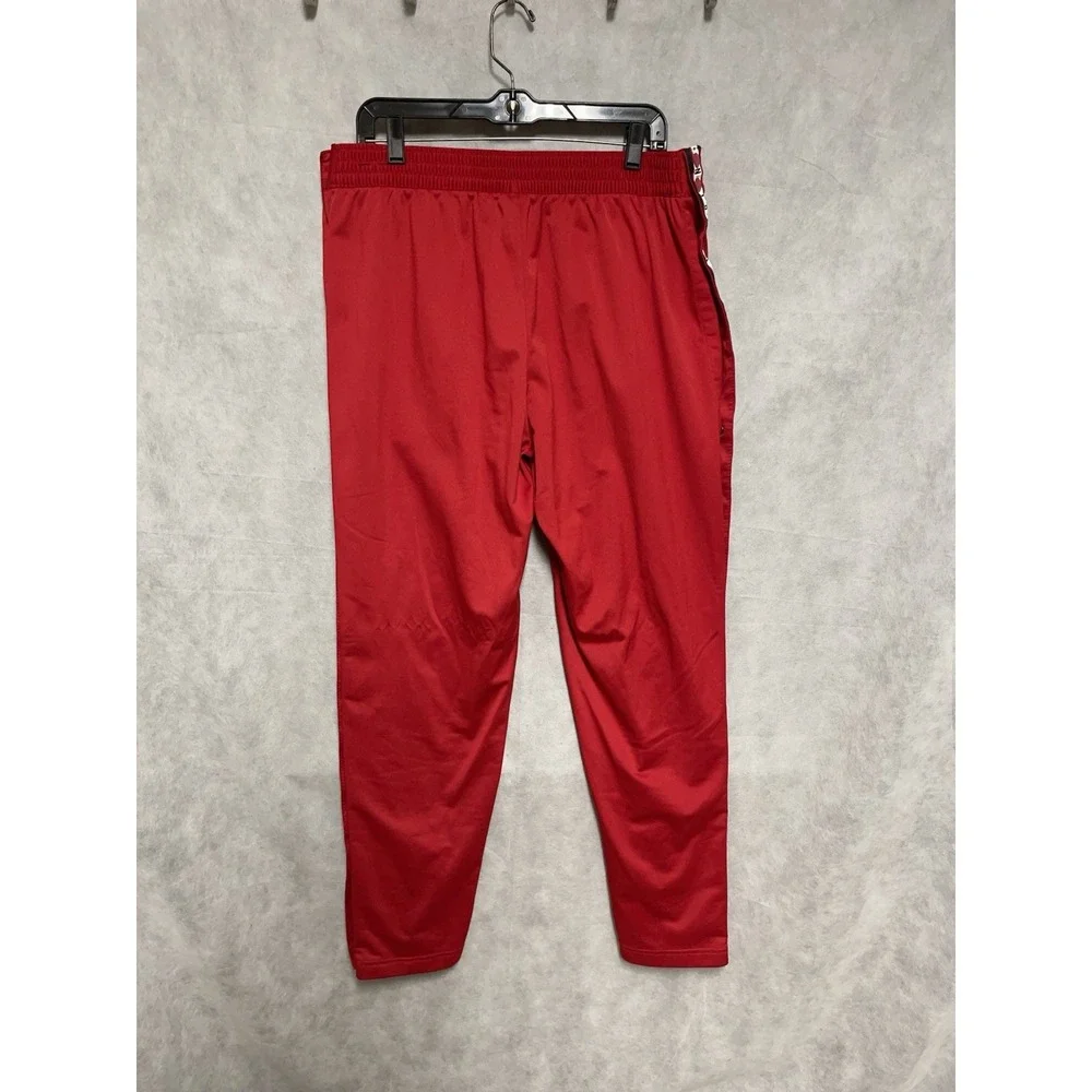 Nike Air Jordan Pants XL‎ Red Tear Away Snap Side Jumpman Track Dri Fit AJ1106