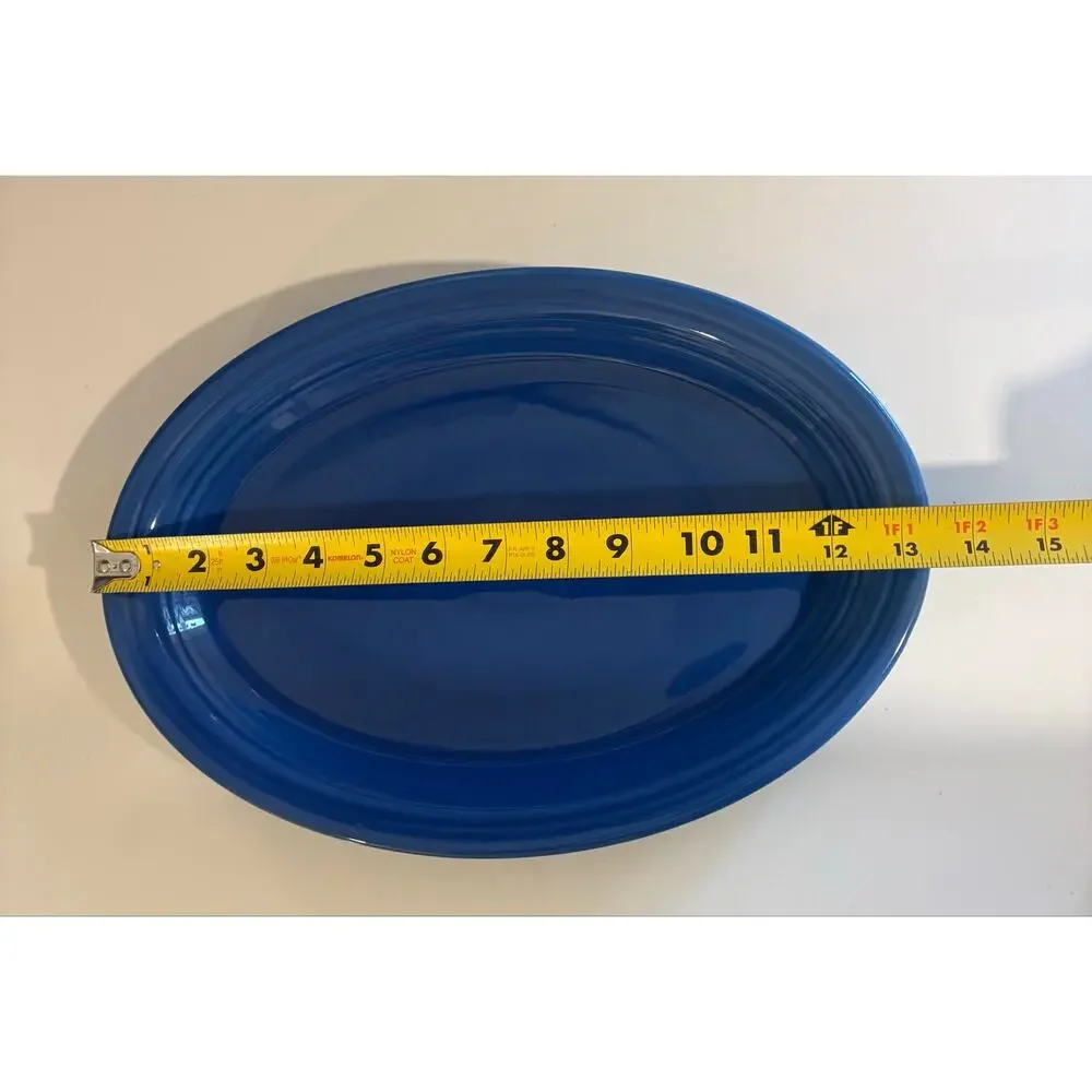 Homer Laughlin Fiesta Lapis Blue Serving Platter