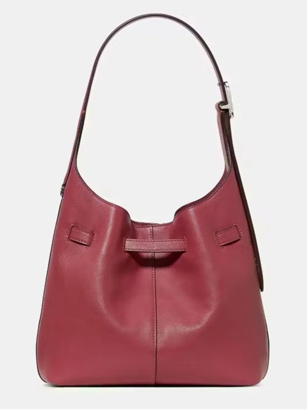 Kate Spade New York 454 Belted Small Shoulder Bag Red Jasper
