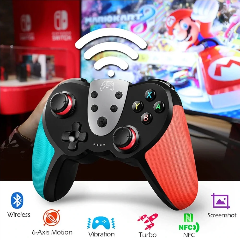 LAST CHANCE NEW NIB TERIOS Wireless Bluetooth Pro Controller Switch