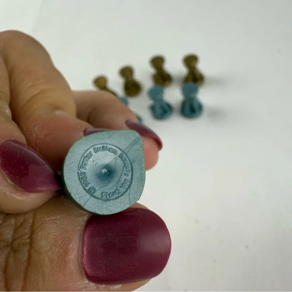 Vintage Lost Treasure Board Game 8 Buoy Pieces ONLY.