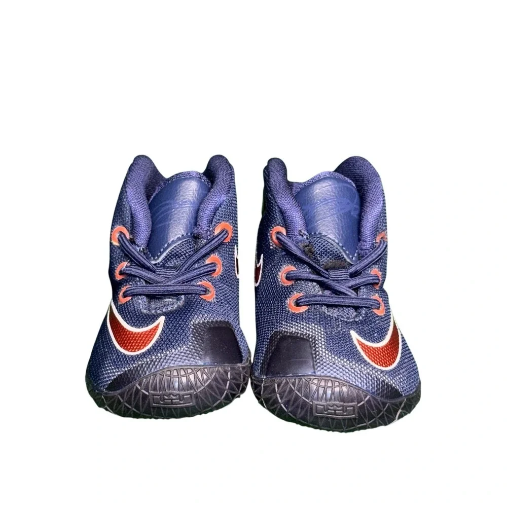 Nike LeBron 13 Toddler Size 3C Midnight Navy University Red 808712-461‎ Sneaker