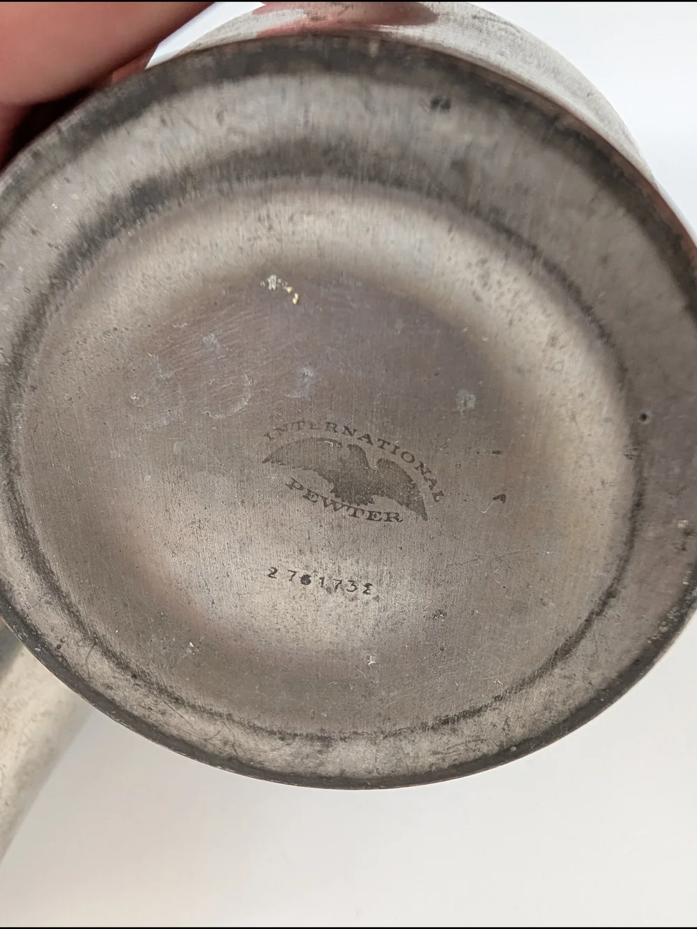 Set of 2 International Pewter Pitchers (#2761732)  6