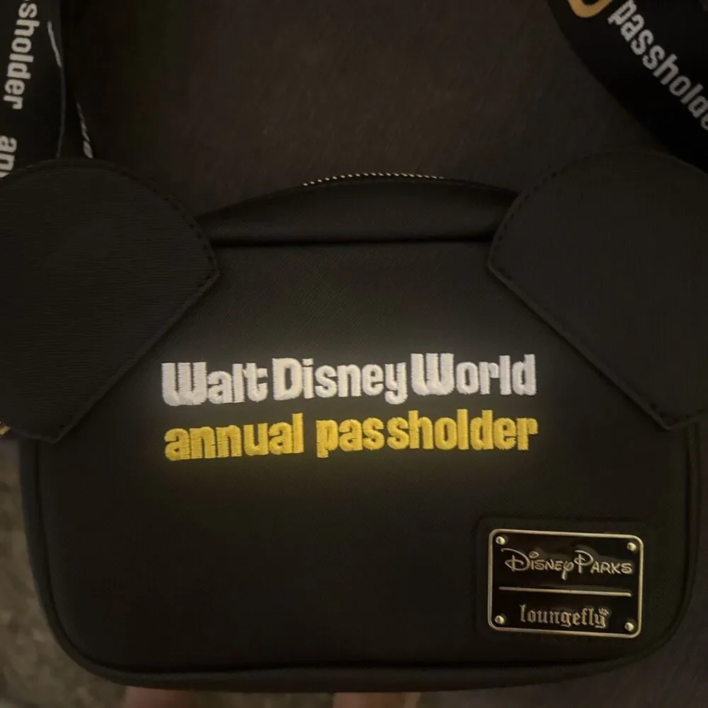 Disney Annual Passholder Loungefly Crossbody Bag