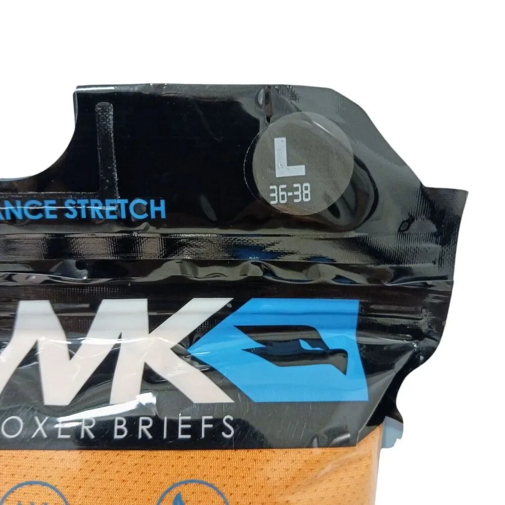 4 Pack TONY HAWK Boxer Briefs Sz‎ L Performance Stretch CONTURED POUCH Colorful