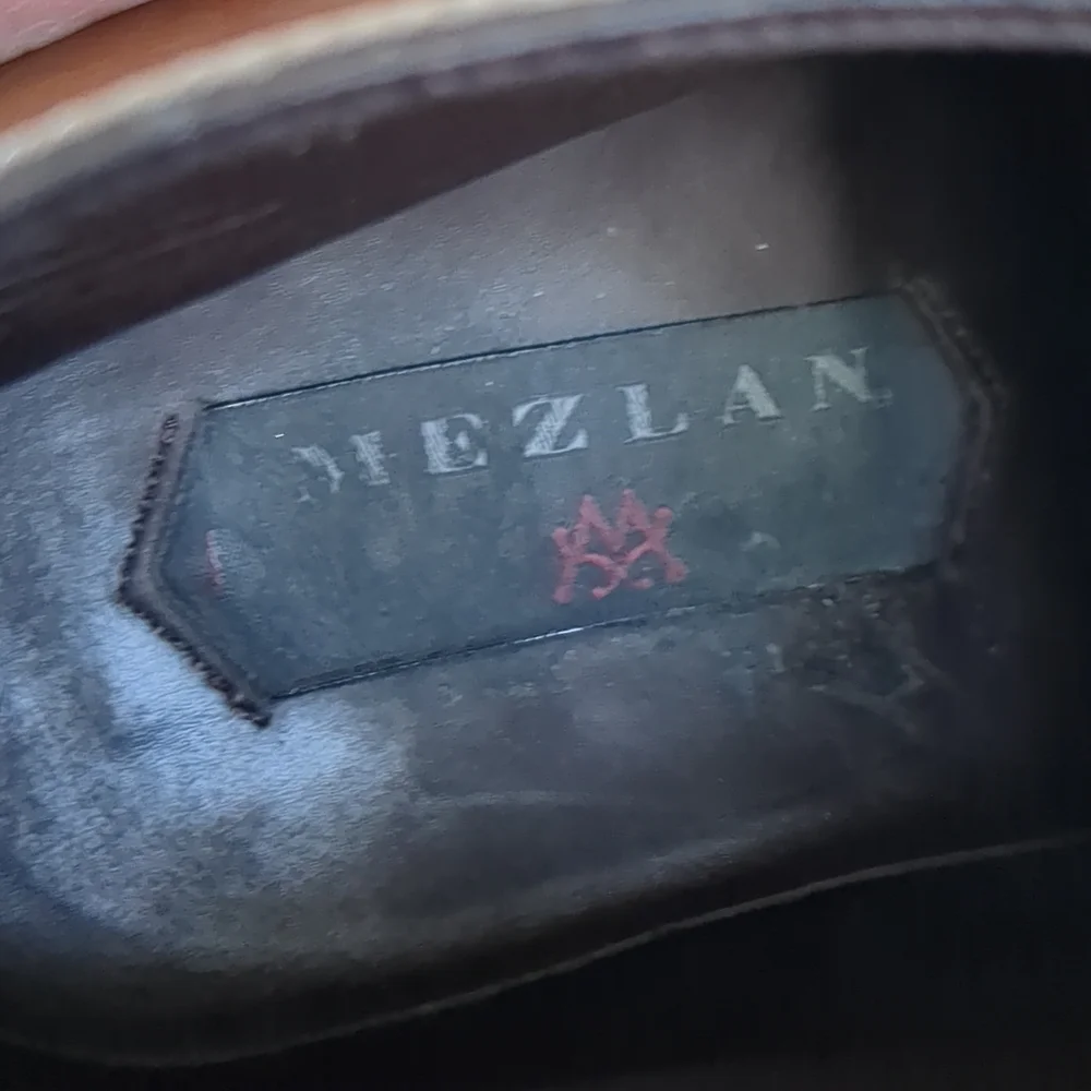 Mezlan‎ Usini Leather Chukka Boots Size 8.5 M Brown