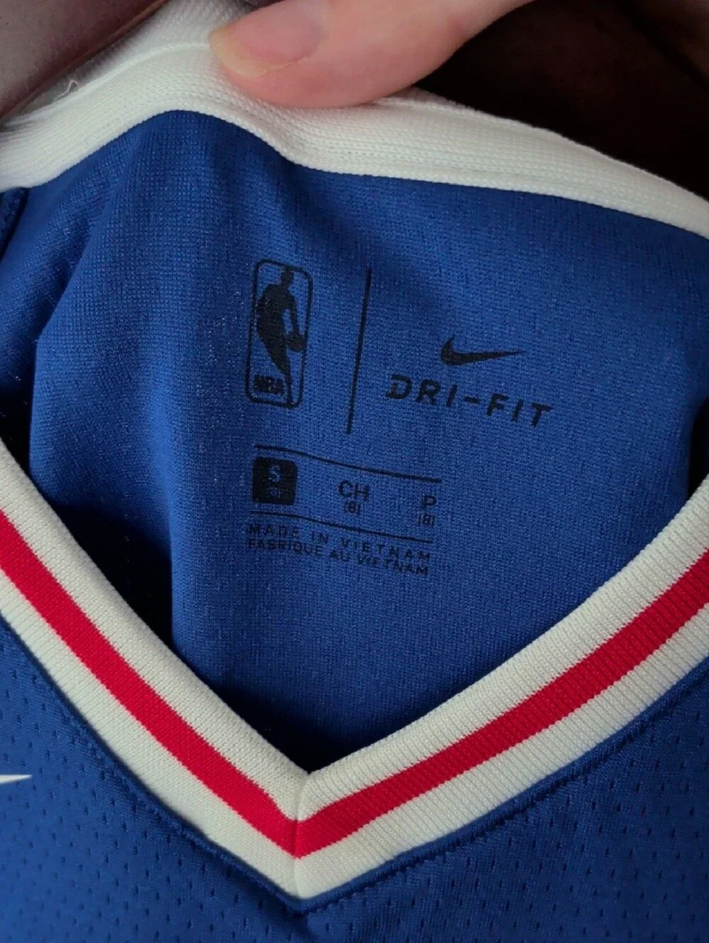 Nike Sixers Embiid Jersey, YS