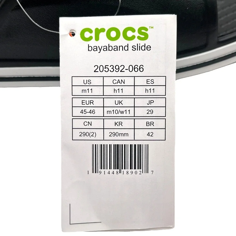 CROCS new tags