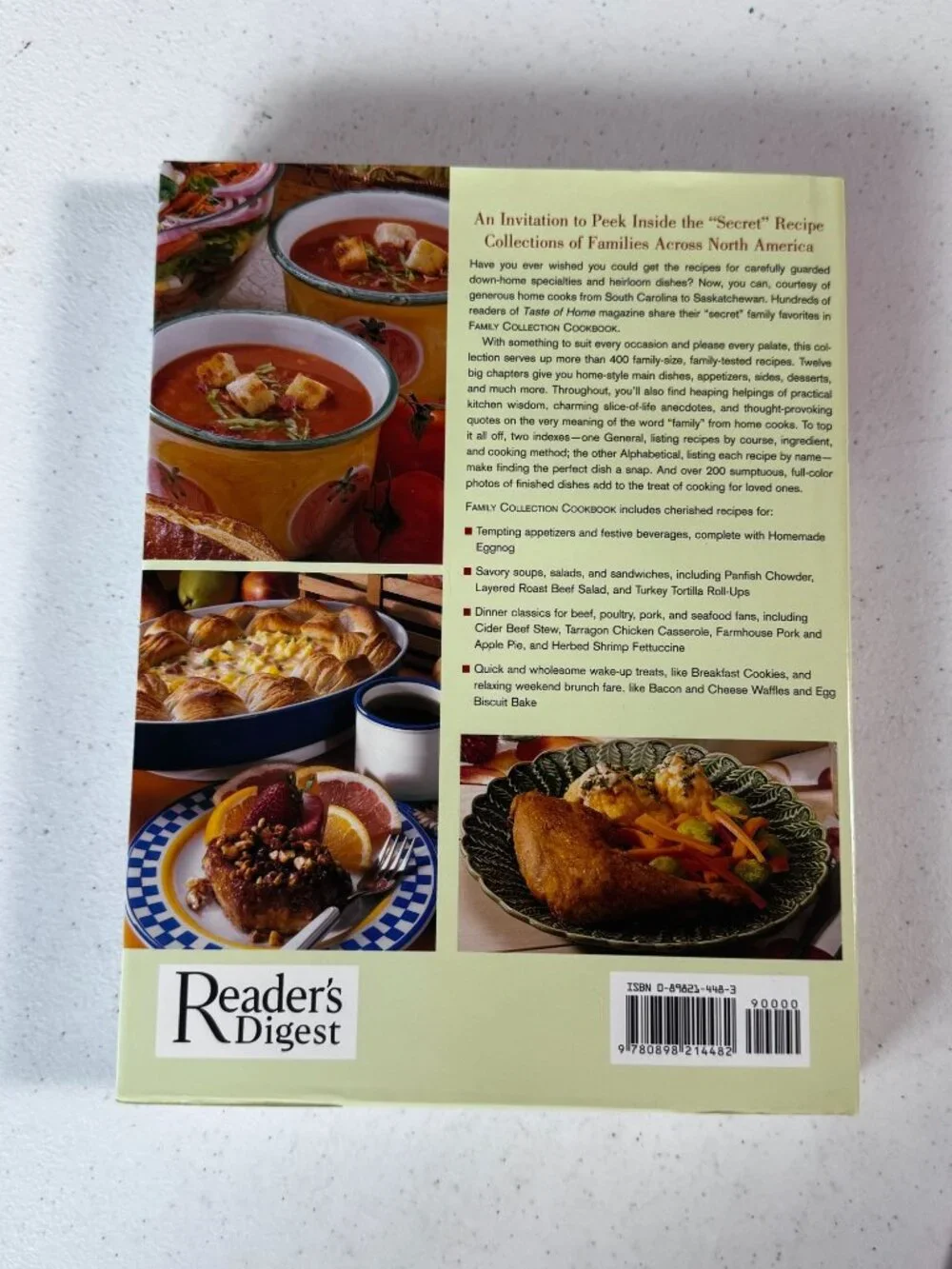 Taste Of Home Family Collection Cookbook - 2006