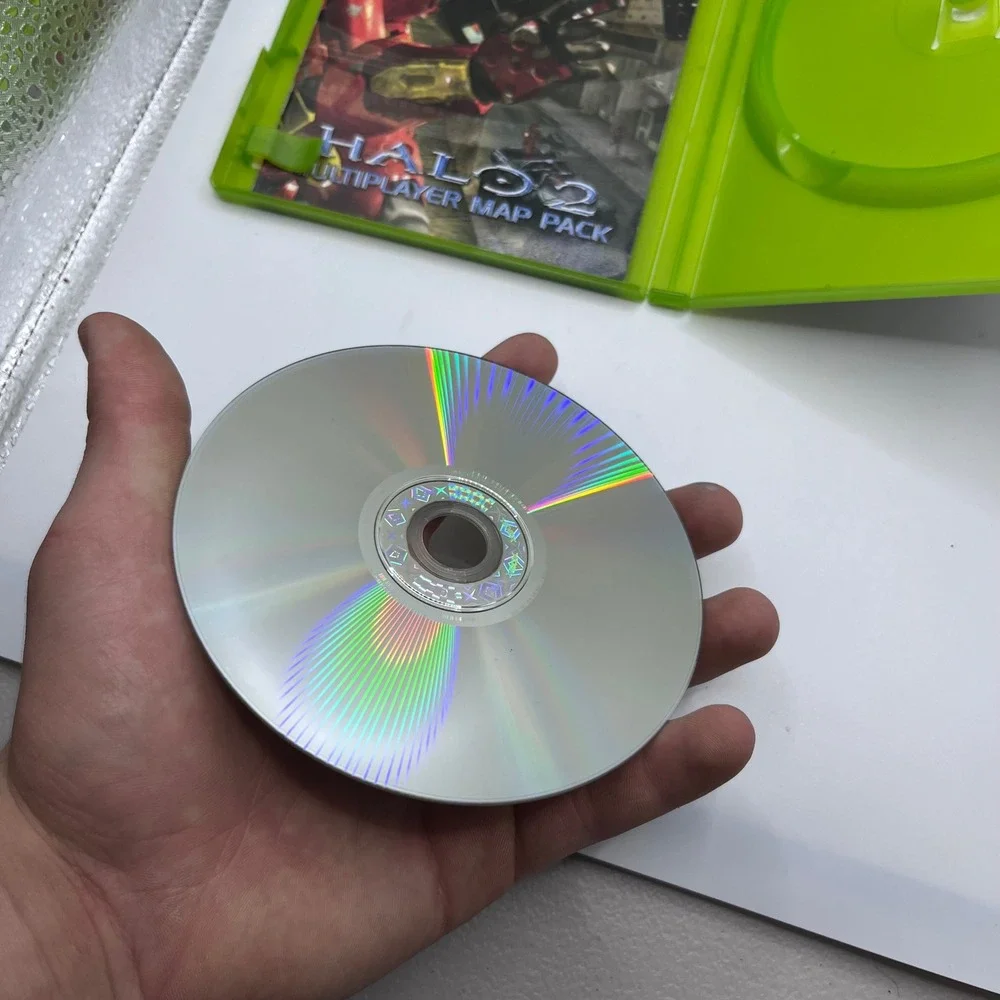 Microsoft Halo 2 Multiplayer Map Pack‎ Xbox One Size Green Expansion Disc CIB