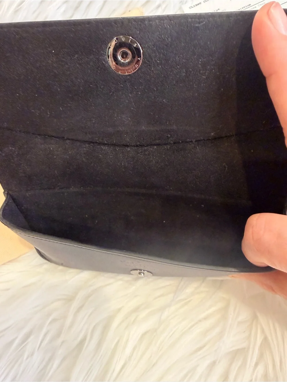 Louis Vuitton small overall black