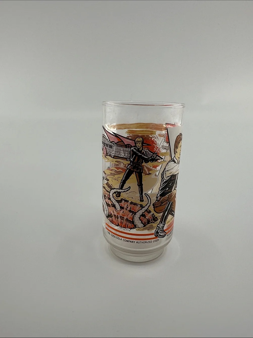 Star Wars Retro Character Collector Glass with Orange and Black Artwork