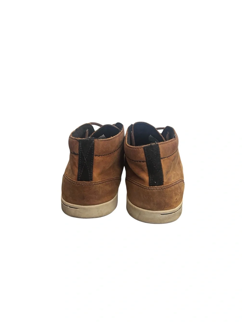 Reef Spiniker Mid NB Leather Chukka Boots Brown Mens Size 12