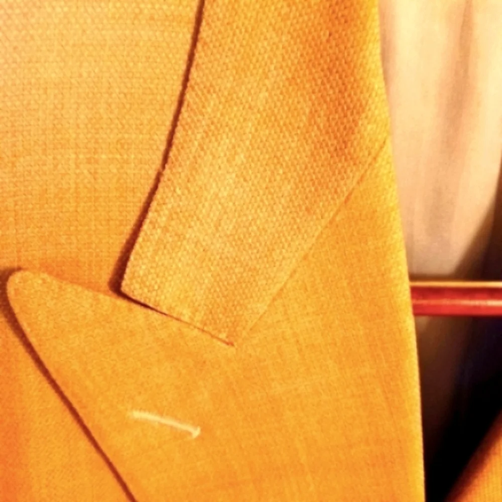 Ermenegildo Zegna Double-Breasted Sport Coat Khaki/Tan/Beige