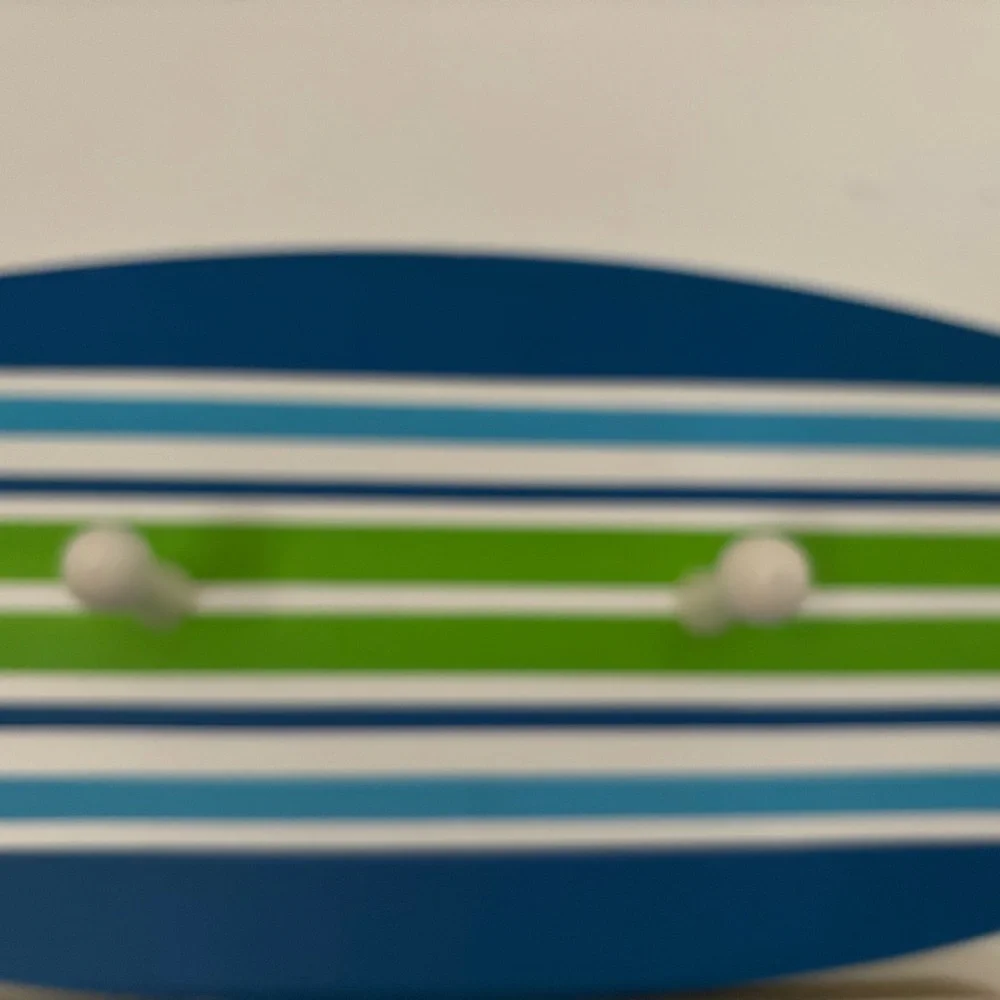 surfboard hooks bedroom decor