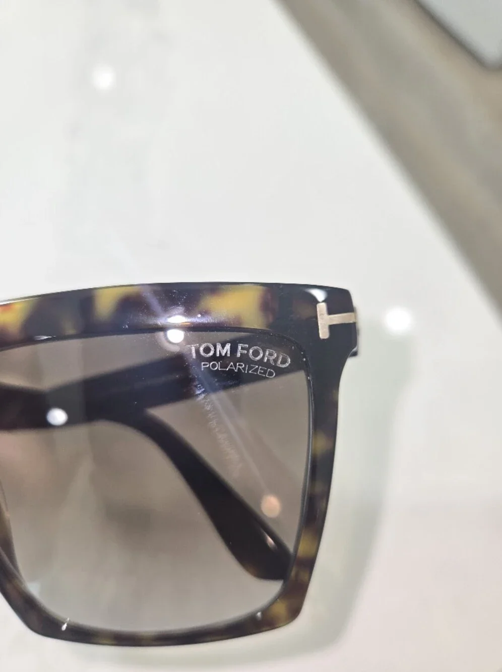 Tom Ford logo accents