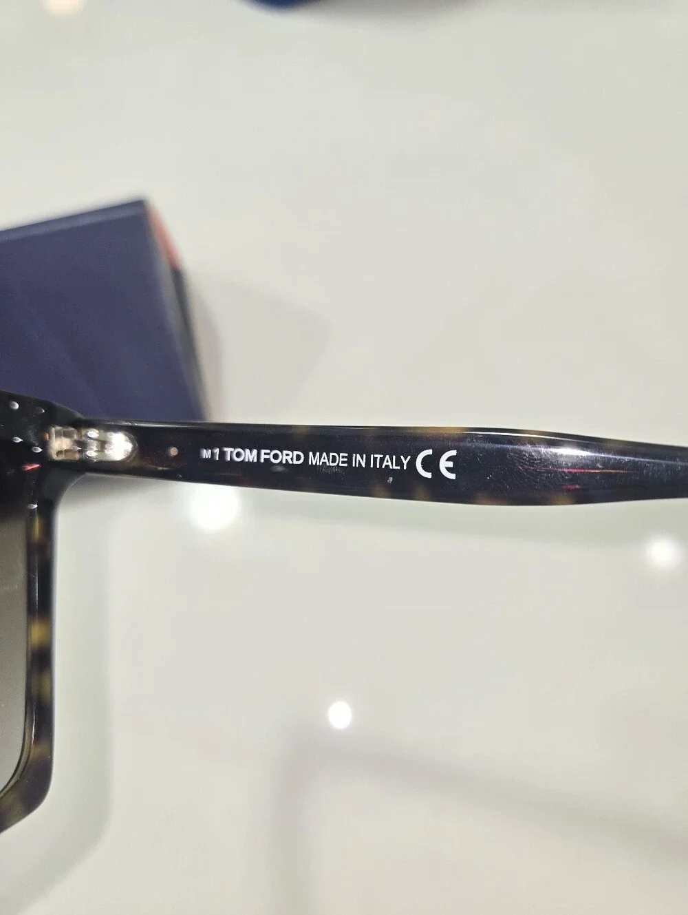 Tom Ford acetate lenses gold