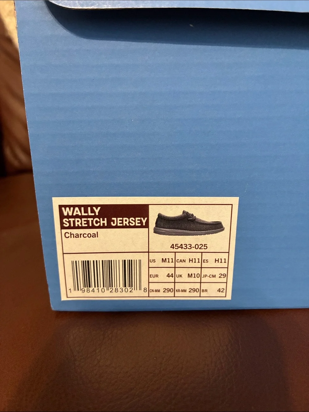 Hey Dude Wally Slip-On Loafers in Dark Gray