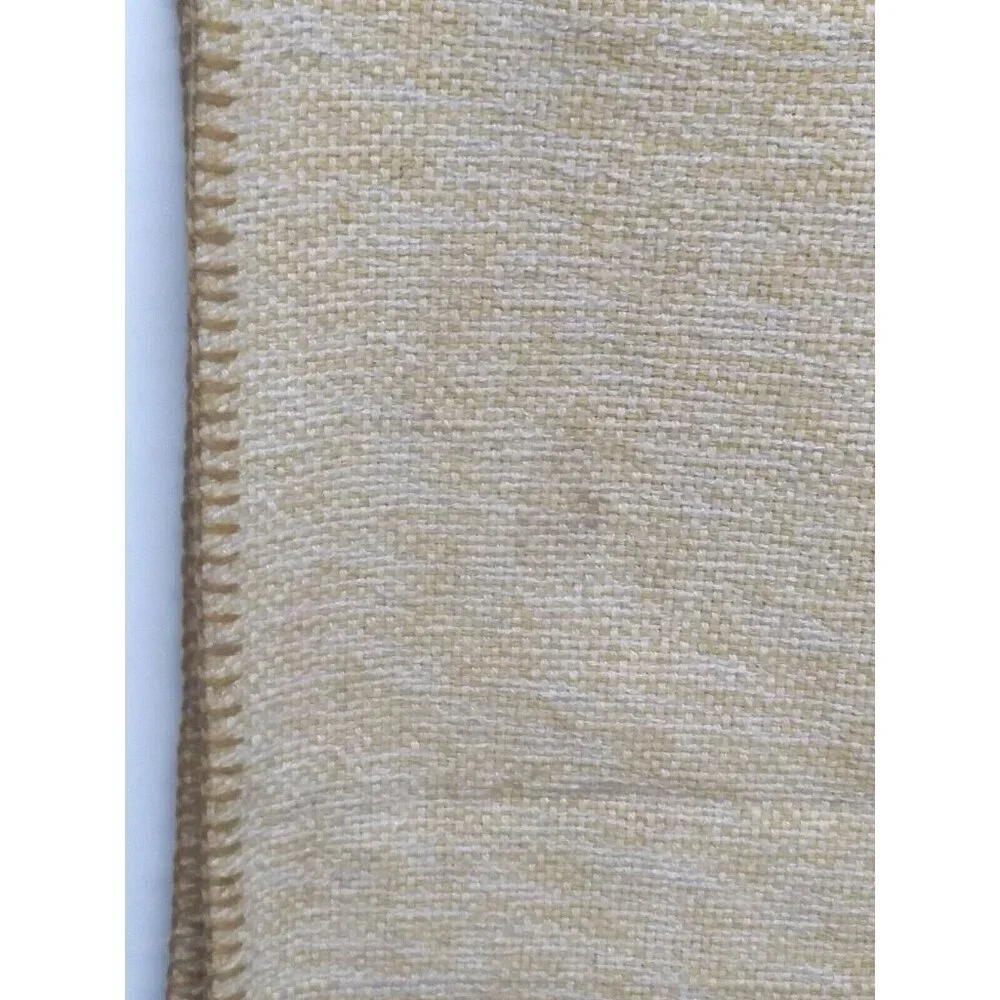 Blessed Table Runner Fall Thanksgiving High End beige brown tweed-like 14.5X73