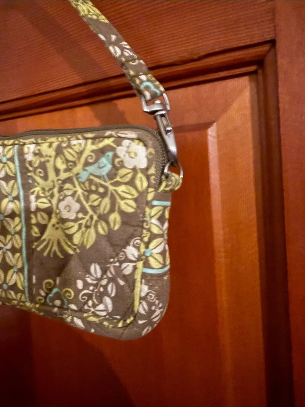 Vera Bradley compact quilted