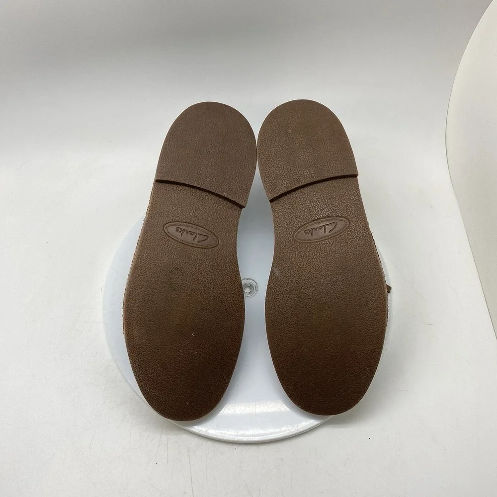 Clarks Bushacre Boots Mens 8 M Brown Casual Chukka Preppy Ankle Shoes 15522