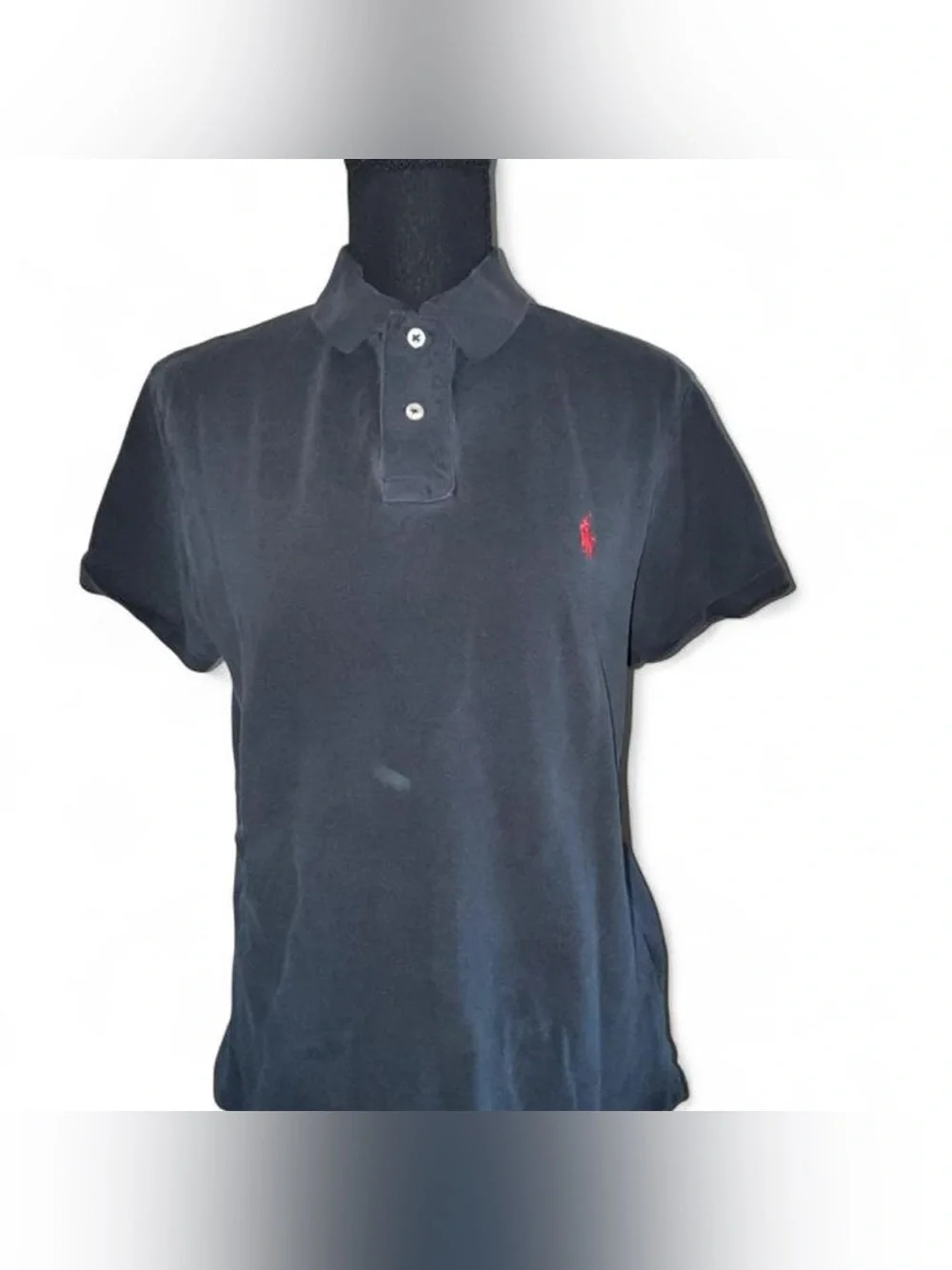 Ralph Lauren Men’s Navy Polo with Red Pony